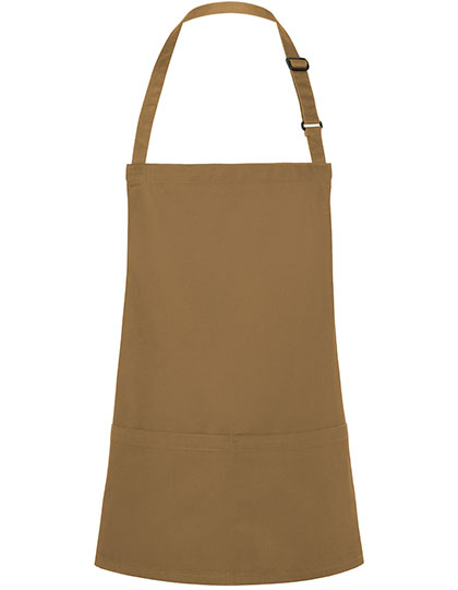 Karlowsky Kurze Latzschürze Basic mit Schnalle und Tasche Karlowsky Kurze Latzschürze Basic mit Schnalle und Tasche