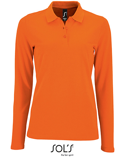 SOL´S Women´s Long-Sleeve Piqué Polo Shirt Perfect