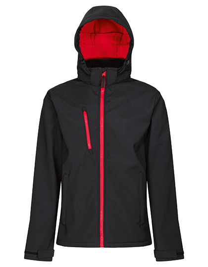 Regatta Professional Venturer 3-Layer Printable Hooded Softshell Jacket Regatta Professional Venturer 3-Layer Printable Hooded Softshell Jacket