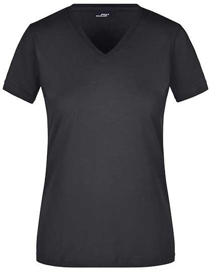 James&Nicholson Ladies´ Slim Fit V-T