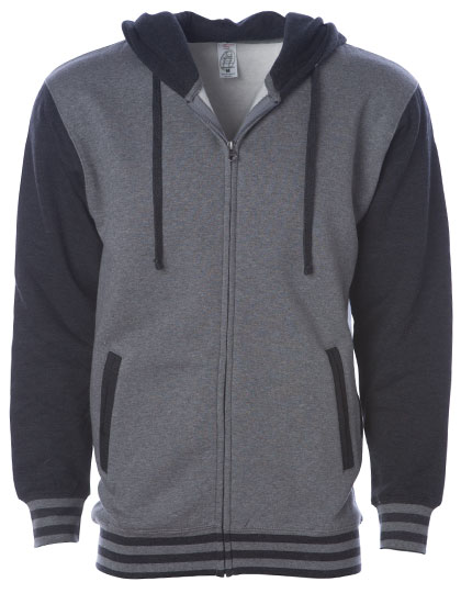 Independent Unisex Heavyweight Varsity Zip Hood