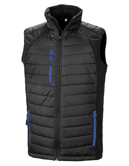 Result Genuine Recycled Recycled Compass Padded Softshell Gilet Result Genuine Recycled Recycled Compass Padded Softshell Gilet