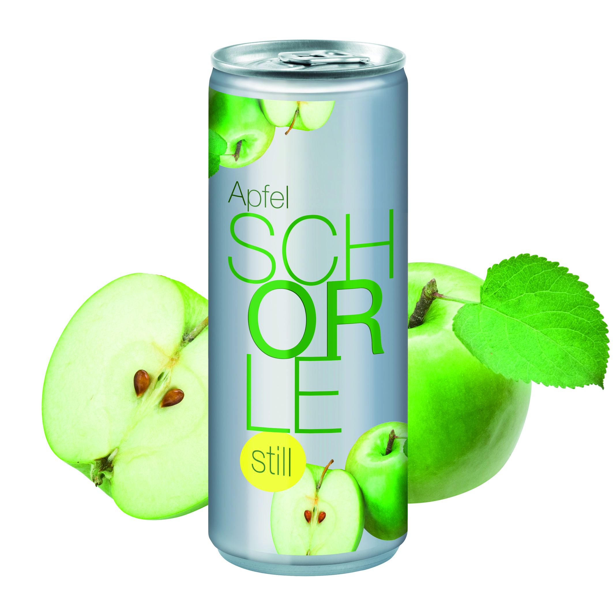 250 ml Apfelschorle still - No Label Look (Pfandfrei) 250 ml Apfelschorle still - No Label Look (Pfandfrei)