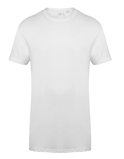 SF Men Men´s Longline T-Shirt With Dipped Hem