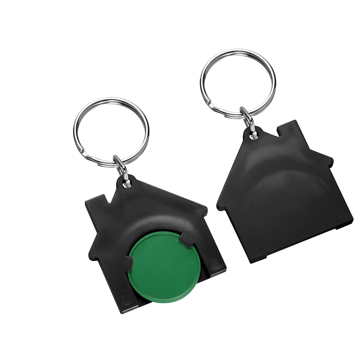 Chiphalter mit 1€-Chip Haus Chiphalter mit 1€-Chip Haus