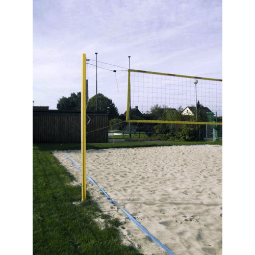 Beach-Volleyballanlage pulverbeschichtet