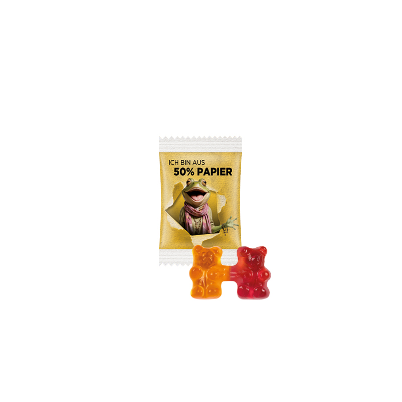 Trolli Team Gummibärchen Premium Folie transparent