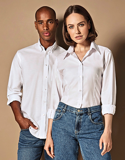 Kustom Kit Men´s Classic Fit Workwear Oxford Shirt Long Sleeve