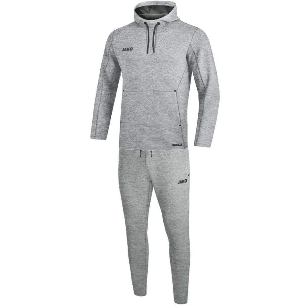 Jako Fußball Jogginganzug Premium Basics mit Kapuzensweat Damen
