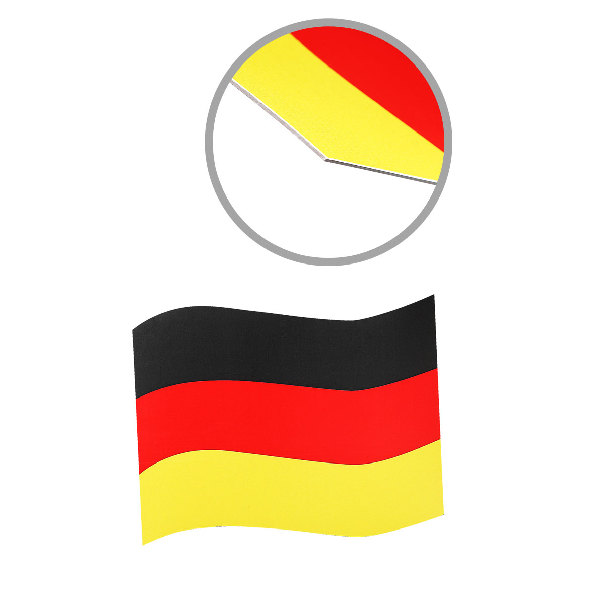 Automagnet Flagge mittel Automagnet Flagge mittel