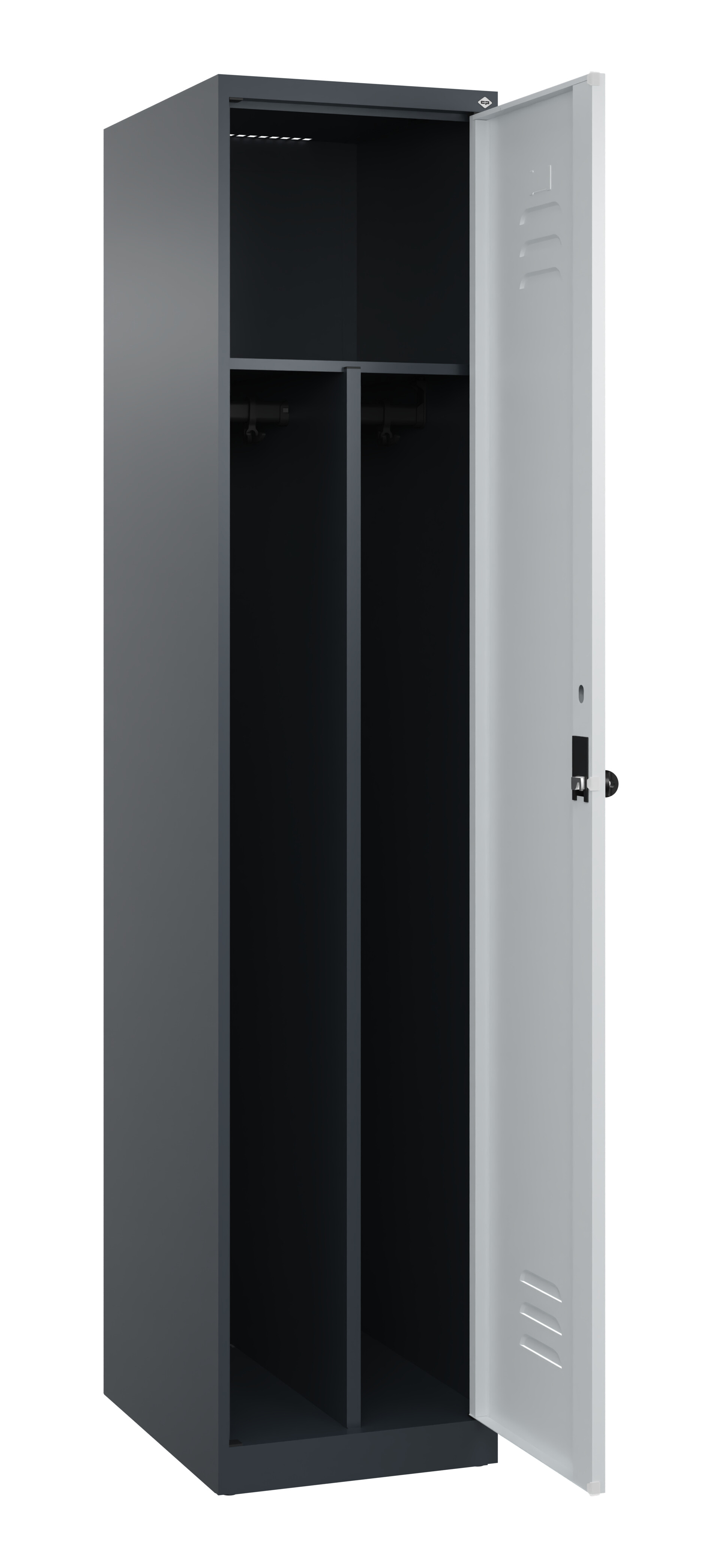 Spind Classic Plus, 1 Abteil, 1850x400x500mm Spind Classic Plus, 1 Abteil, 1850x400x500mm