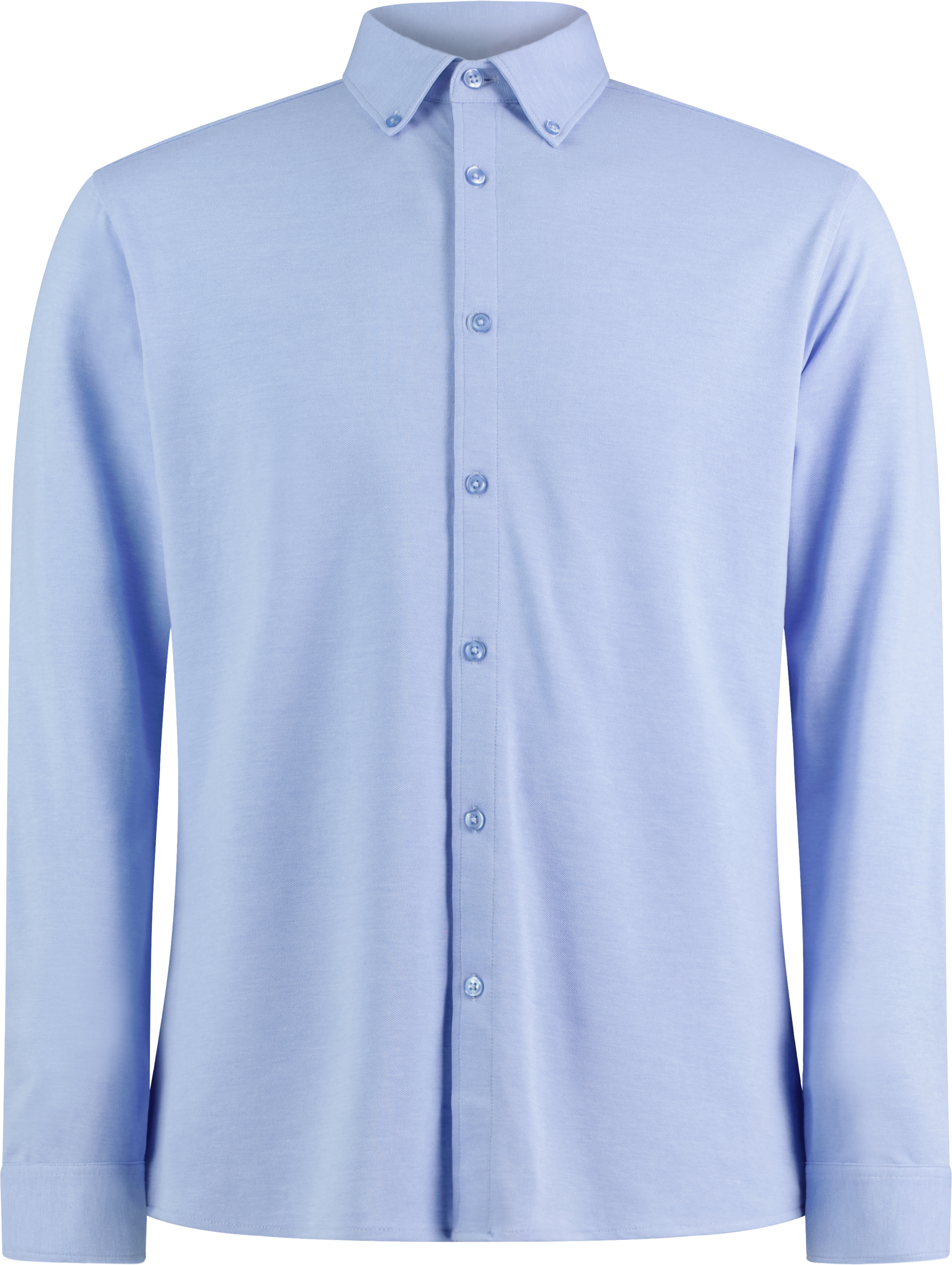 Kustom Kit Tailored Fit Superwash® 60º Pique Shirt Long Sleeve