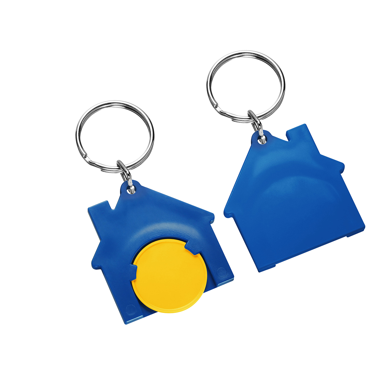 Chiphalter mit 1€-Chip Haus Chiphalter mit 1€-Chip Haus