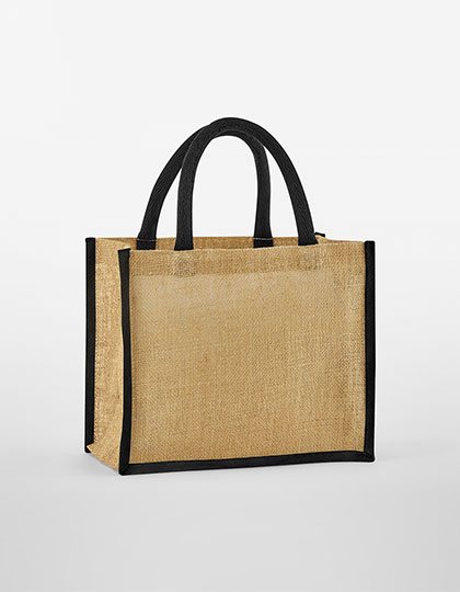 Westford Mill Natural Starched Jute Midi Bag