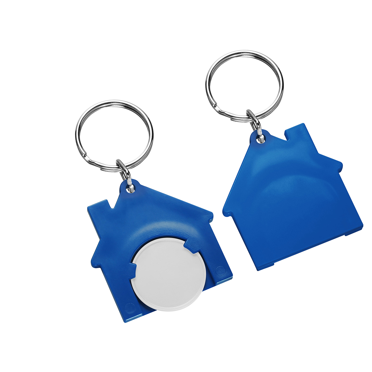 Chiphalter mit 1€-Chip Haus Chiphalter mit 1€-Chip Haus