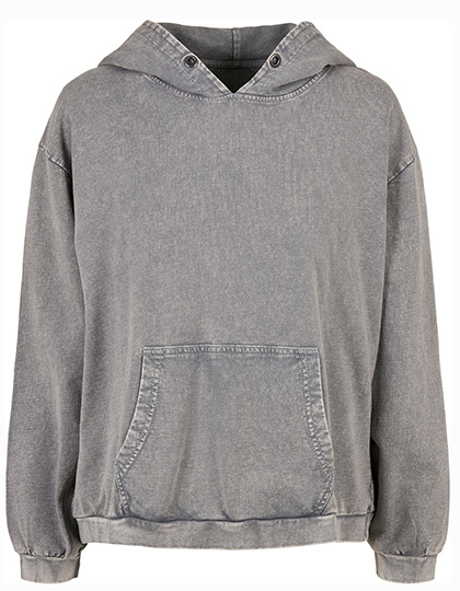 Build Your Brand Ladies´ Acid Washed Oversize Hoody