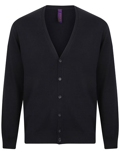 Henbury Men´s Lightweight V-Neck Cardigan Henbury Men´s Lightweight V-Neck Cardigan