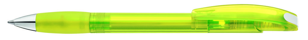 MEMORY transparent SI Druckkugelschreiber