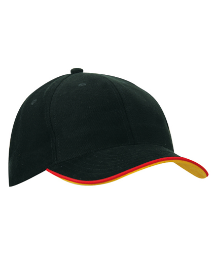 Myrtle beach 6 Panel Double Sandwich Cap