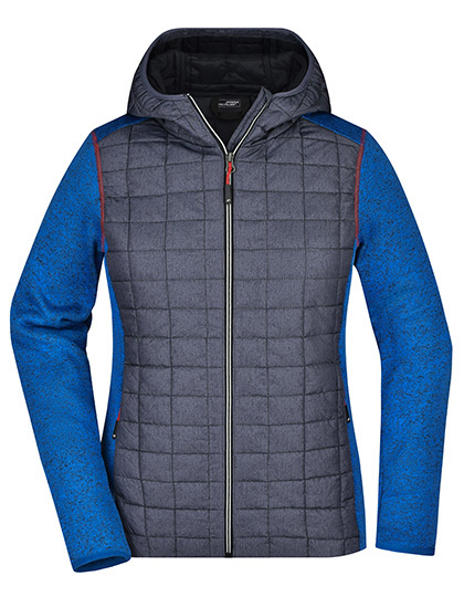 James&Nicholson Ladies´ Knitted Hybrid Jacket