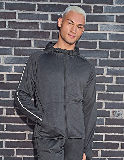 Tombo Men´s Hoodie With Reflective Tape