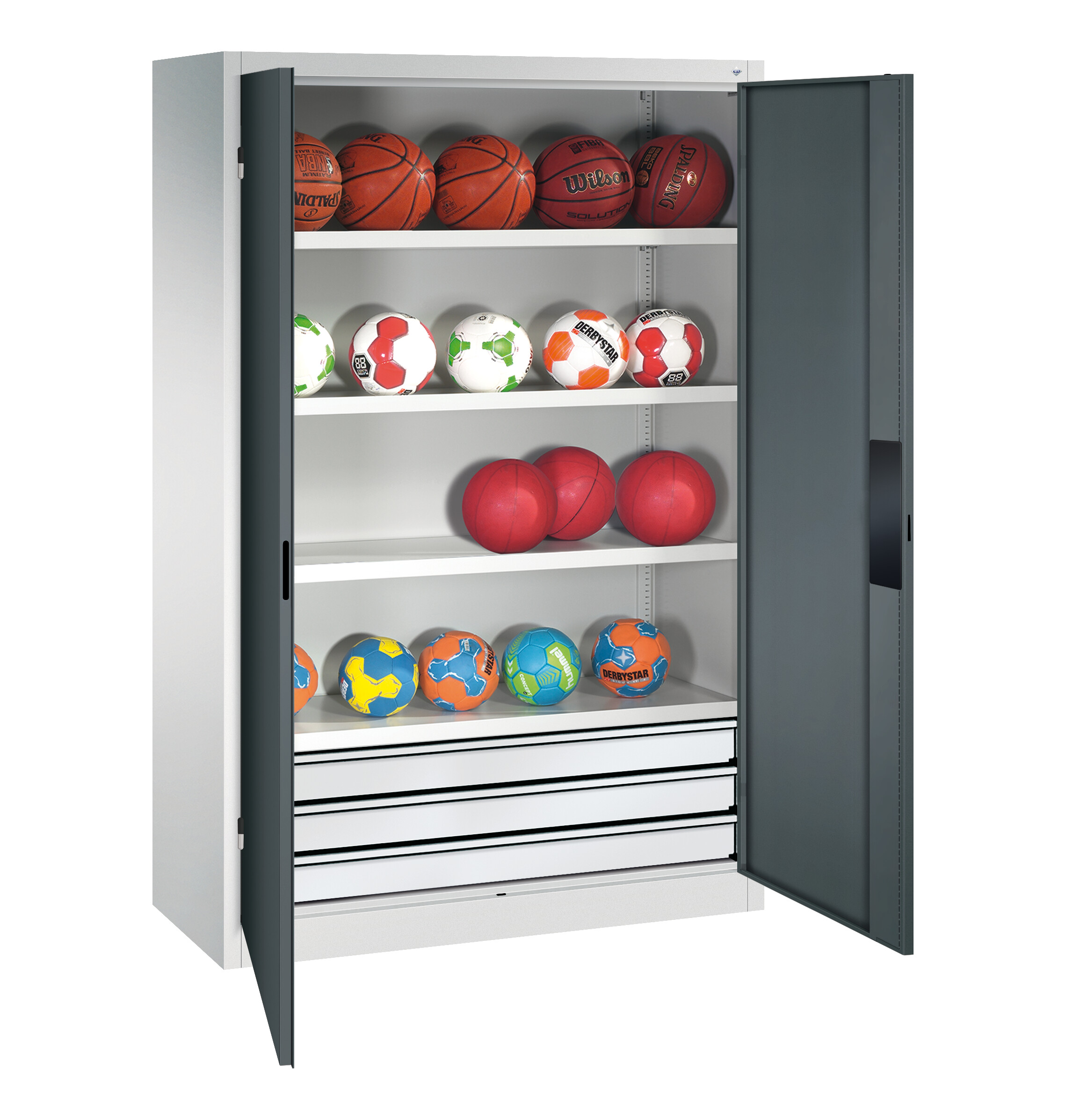 Sportgeräteschrank 1950x1200x500mm Sportgeräteschrank 1950x1200x500mm