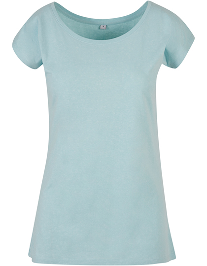 Build Your Brand Basic Ladies´ Wide Neck Tee Build Your Brand Basic Ladies´ Wide Neck Tee