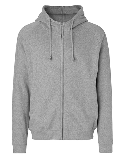 Neutral Unisex Hoodie With Hidden Zip Neutral Unisex Hoodie With Hidden Zip