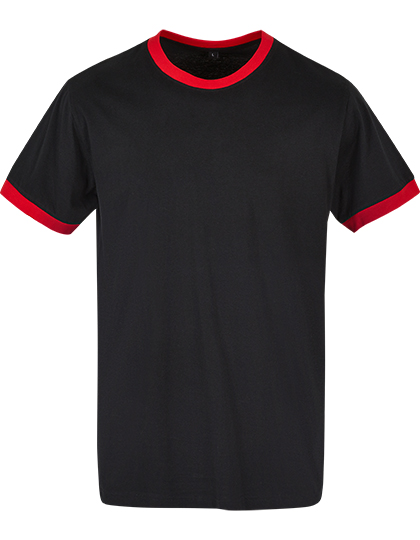 Build Your Brand Basic Men´s Ringer Tee