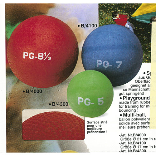 Playground-Ball 21 cm, rot
