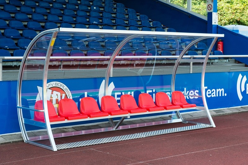 Spielerkabine Exklusiv vollverschweißt Spielerkabine Exklusiv vollverschweißt