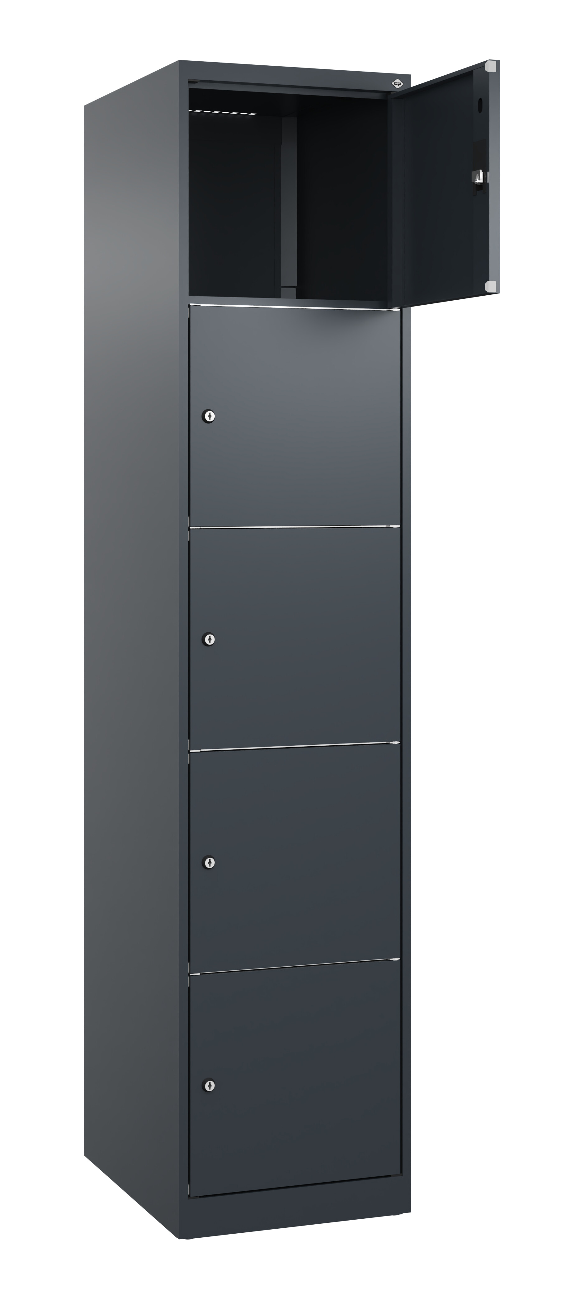 Schließfachschrank Classic Plus, 5 Fächer, 1850x400x500mm Schließfachschrank Classic Plus, 5 Fächer, 1850x400x500mm