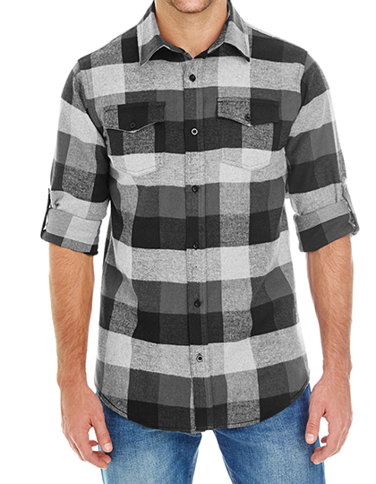 Burnside Woven Plaid Flannel Shirt Burnside Woven Plaid Flannel Shirt
