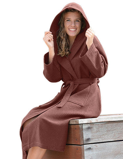 ARTG Robezz® Waffle Bathrobe With Hood