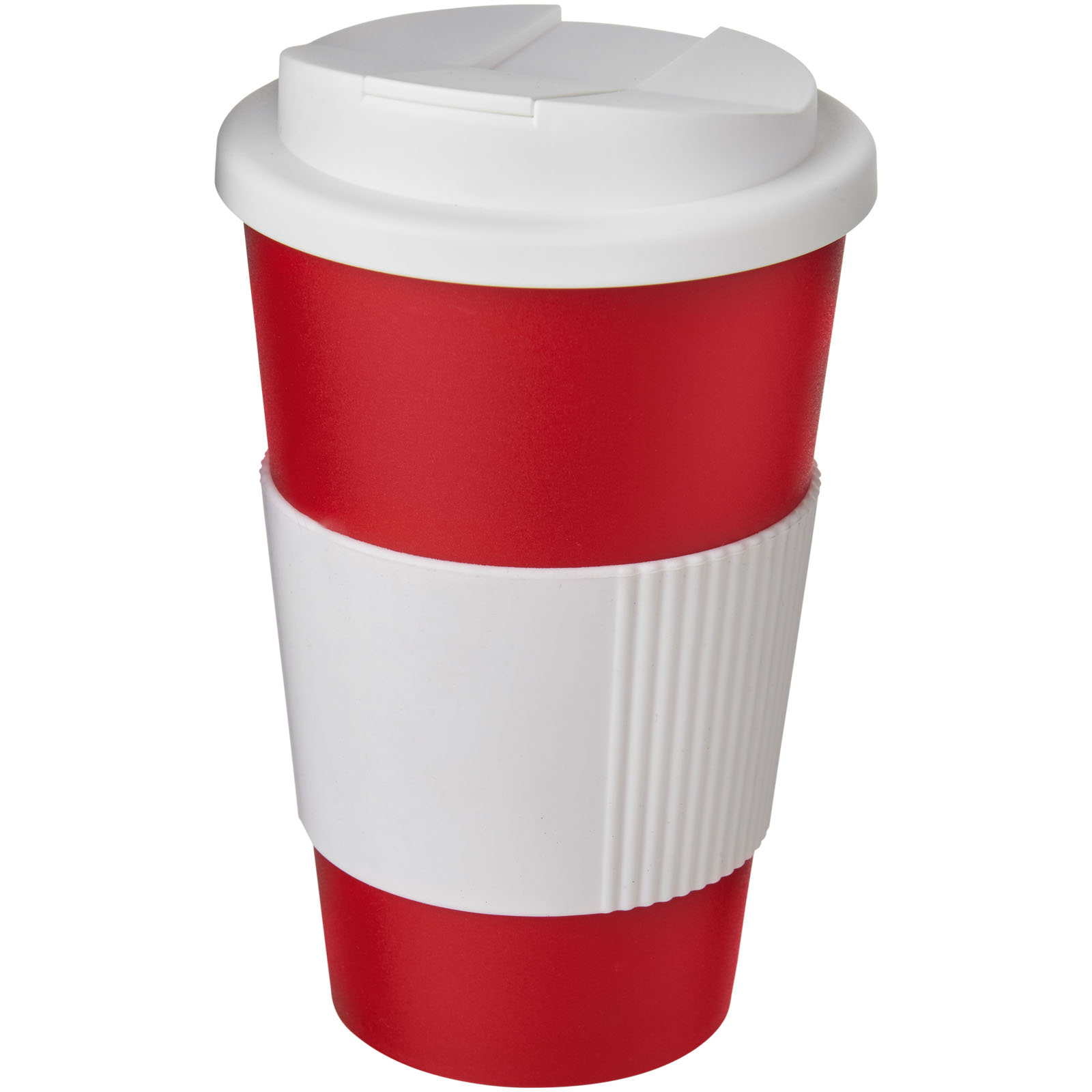 Americano® 350 ml Isolierbecher mit Schutzring & auslaufsicherem Schraubverschluss Americano® 350 ml Isolierbecher mit Schutzring & auslaufsicherem Schraubverschluss
