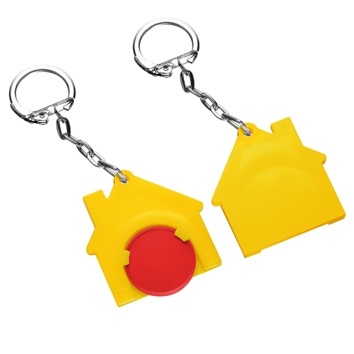 Chiphalter mit 1€-Chip Haus Chiphalter mit 1€-Chip Haus