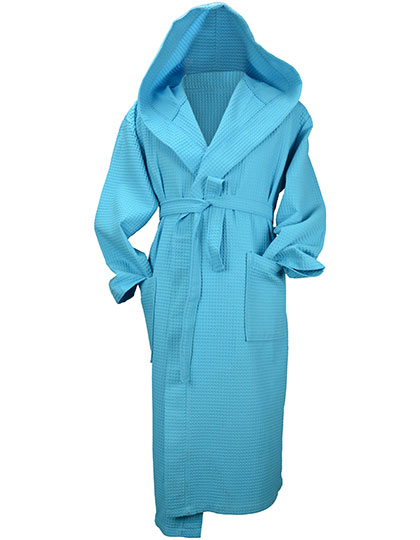 ARTG Robezz® Waffle Bathrobe With Hood ARTG Robezz® Waffle Bathrobe With Hood