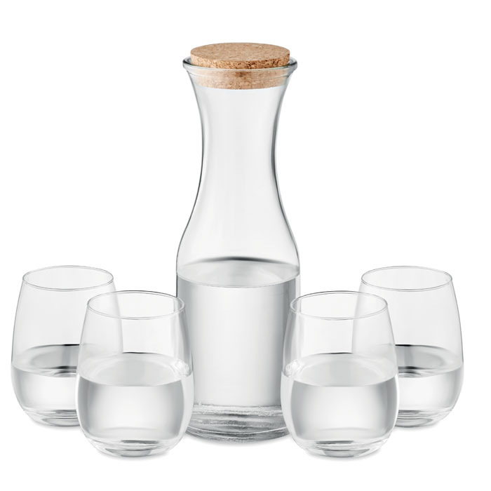 Set aus recyceltem Glas Set aus recyceltem Glas