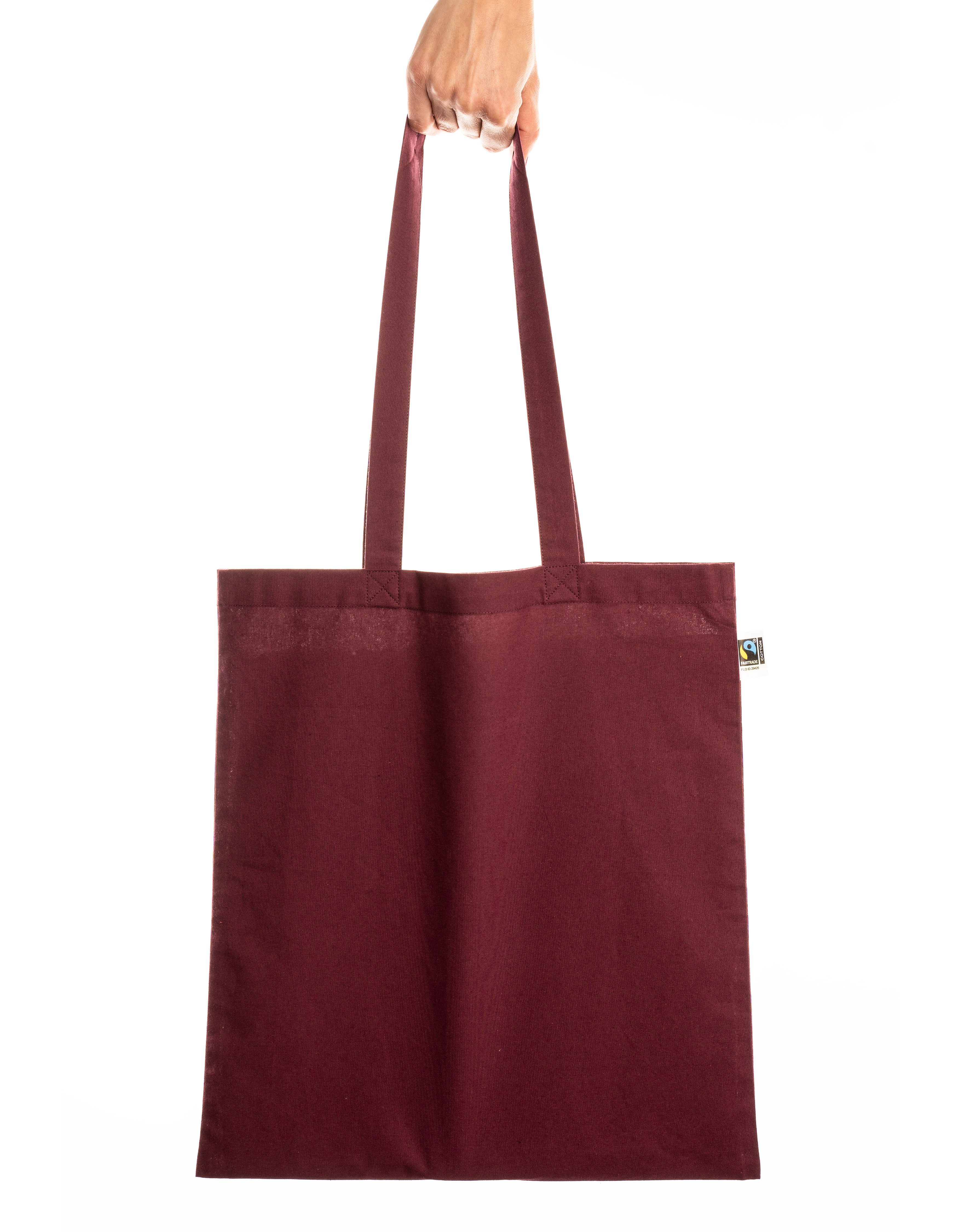 Printwear Fairtrade Cotton Bag Long Handles Printwear Fairtrade Cotton Bag Long Handles