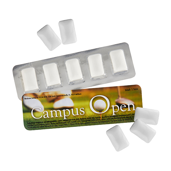 Kaugummi im Blister Kaugummi im Blister