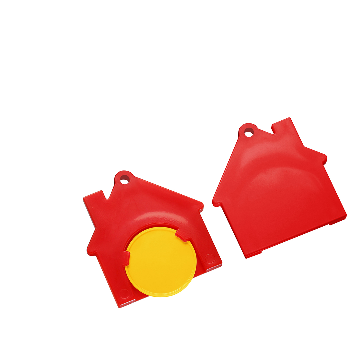 Chiphalter mit 1€-Chip Haus