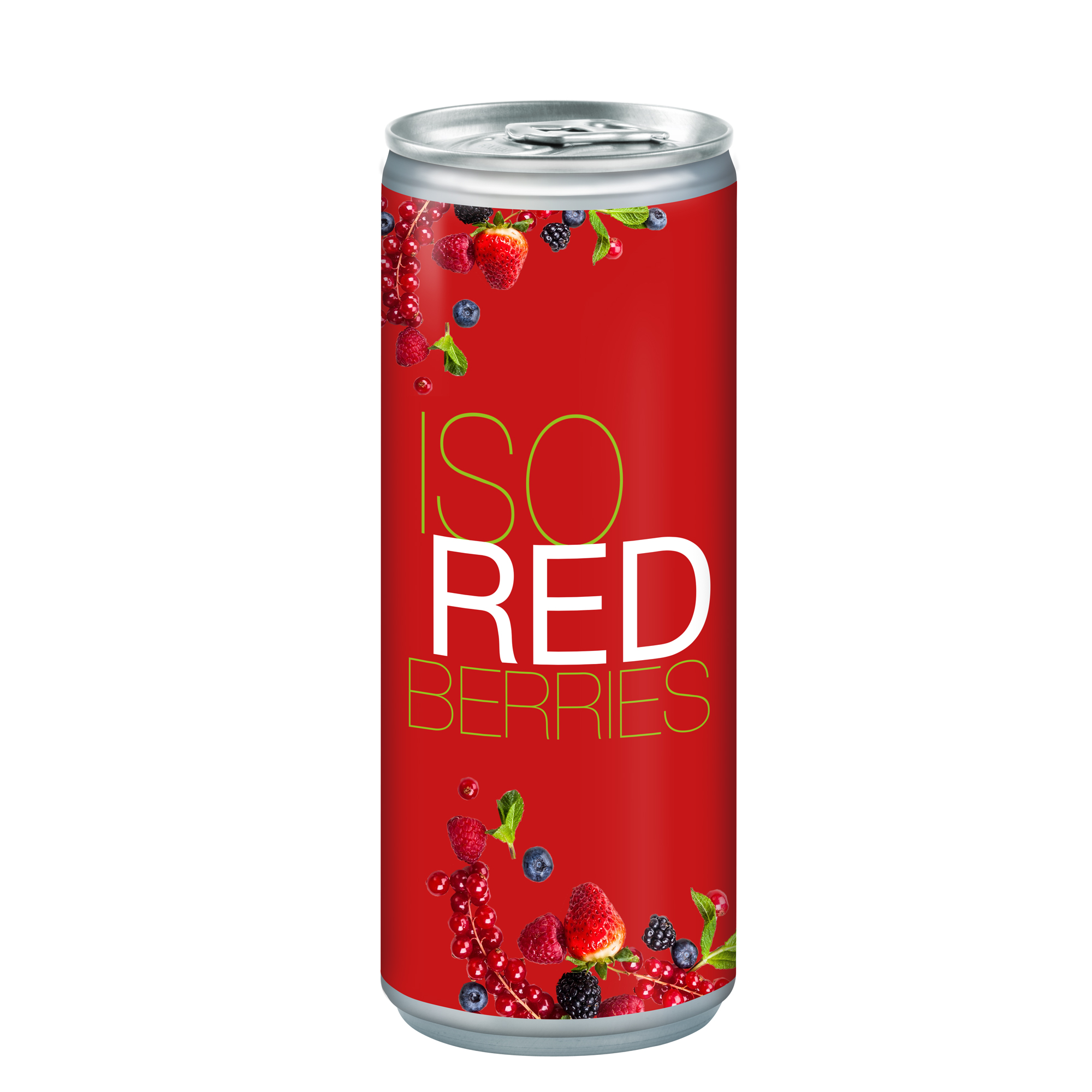 250 ml Iso Drink Redberries - Smart Label (Exportware pfandfrei)