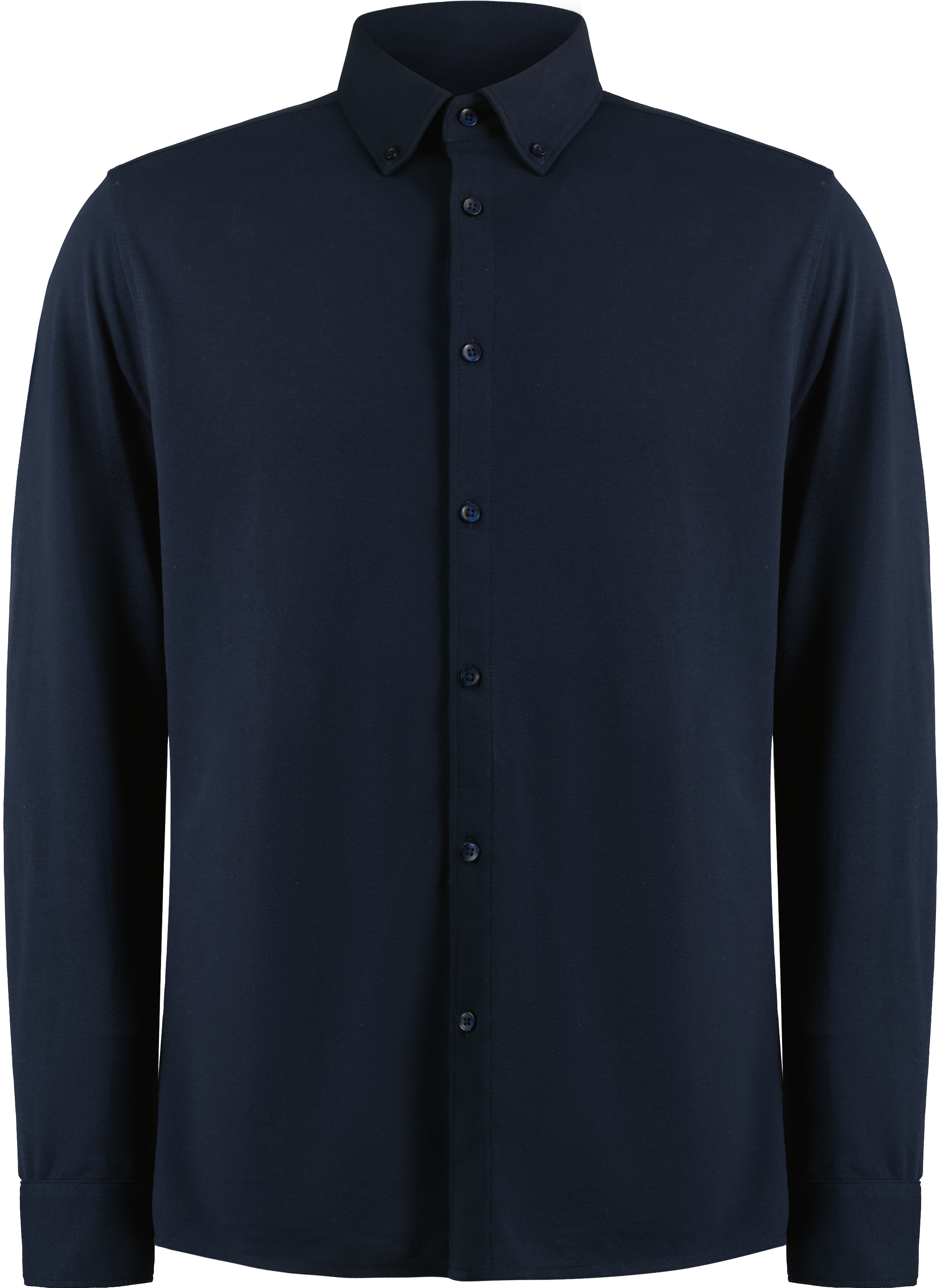 Kustom Kit Tailored Fit Superwash® 60º Pique Shirt Long Sleeve