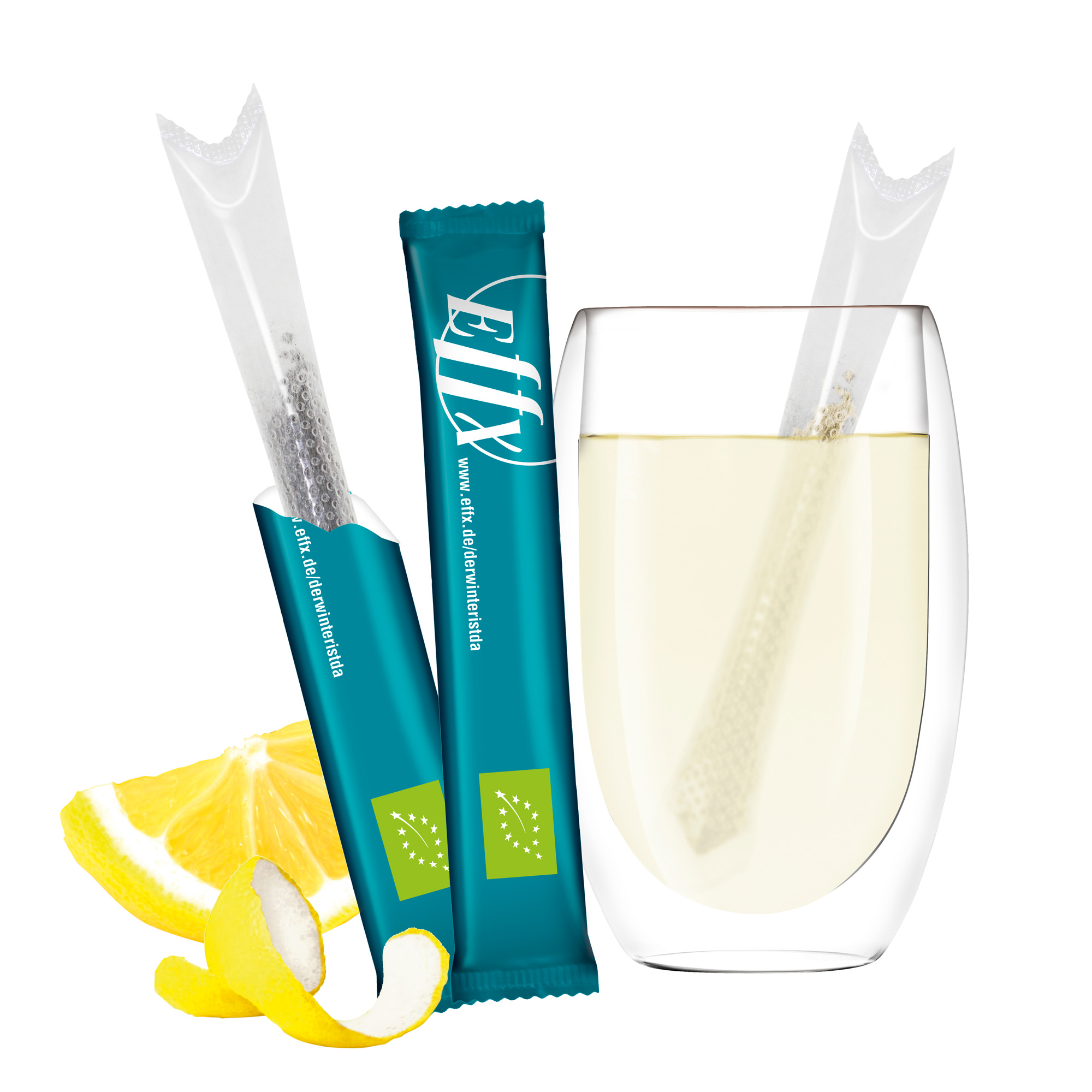 Bio TeaStick - Heiße Zitrone - Individual Design Bio TeaStick - Heiße Zitrone - Individual Design