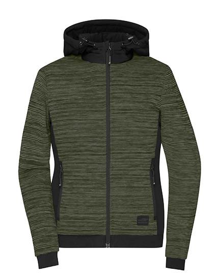 James&Nicholson Ladies´ Padded Hybrid Jacket James&Nicholson Ladies´ Padded Hybrid Jacket