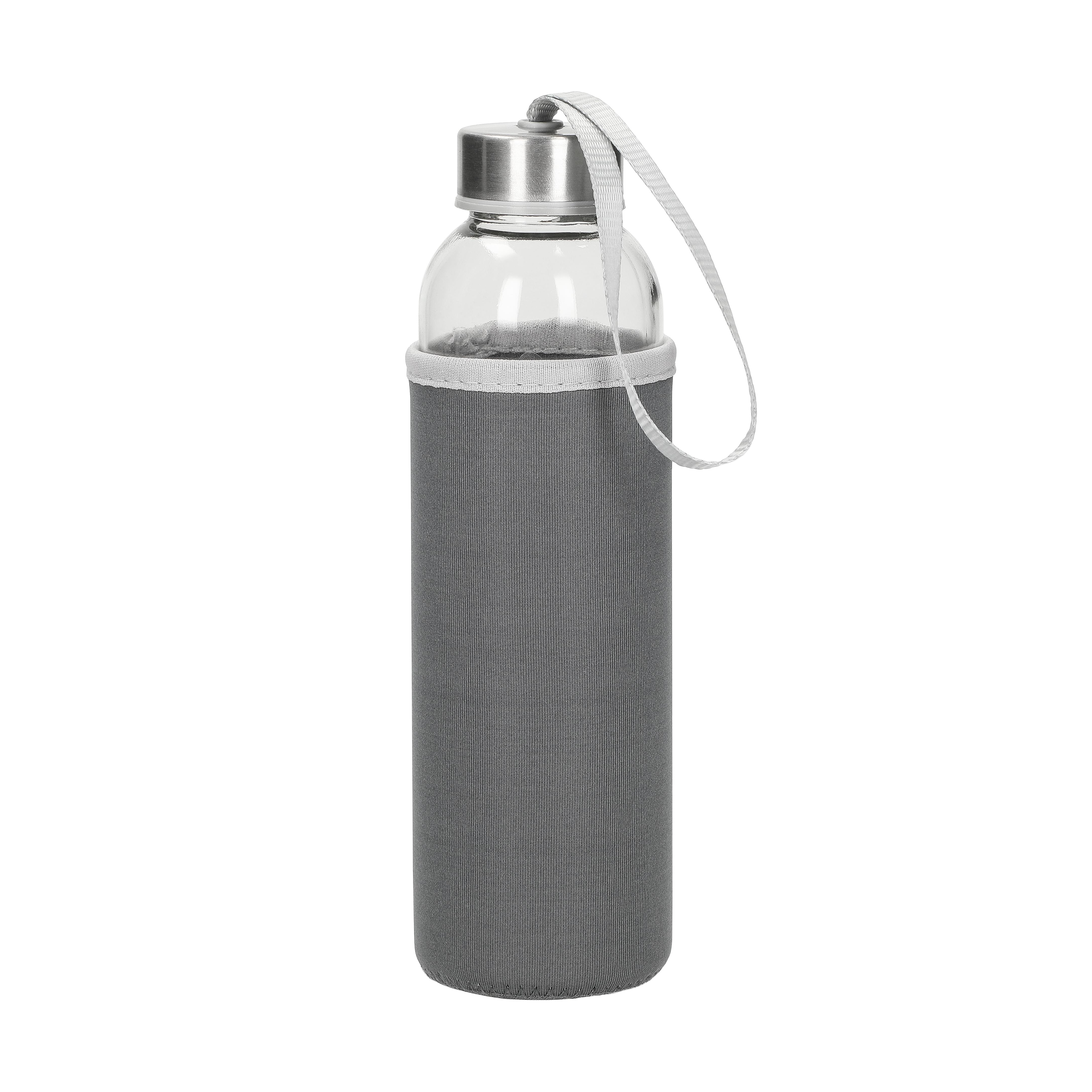 Glasflasche mit Hülle Pure, 0,5l Glasflasche mit Hülle Pure, 0,5l