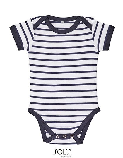 SOL´S Baby Striped Bodysuit Miles
