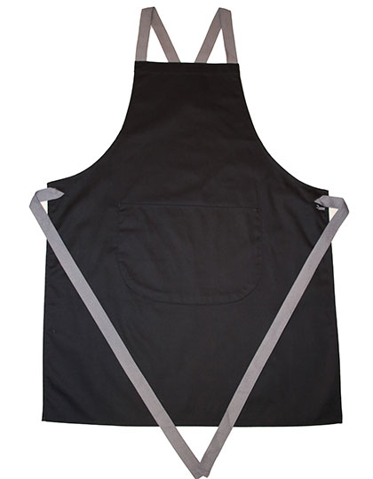 Dennys London Apron With Grey Ties Crossover Dennys London Apron With Grey Ties Crossover