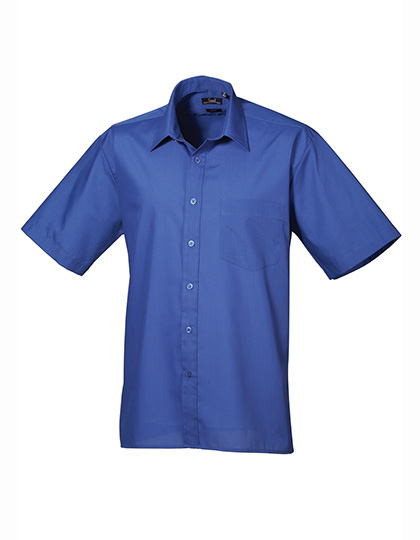 Premier Workwear Men´s Poplin Short Sleeve Shirt Premier Workwear Men´s Poplin Short Sleeve Shirt