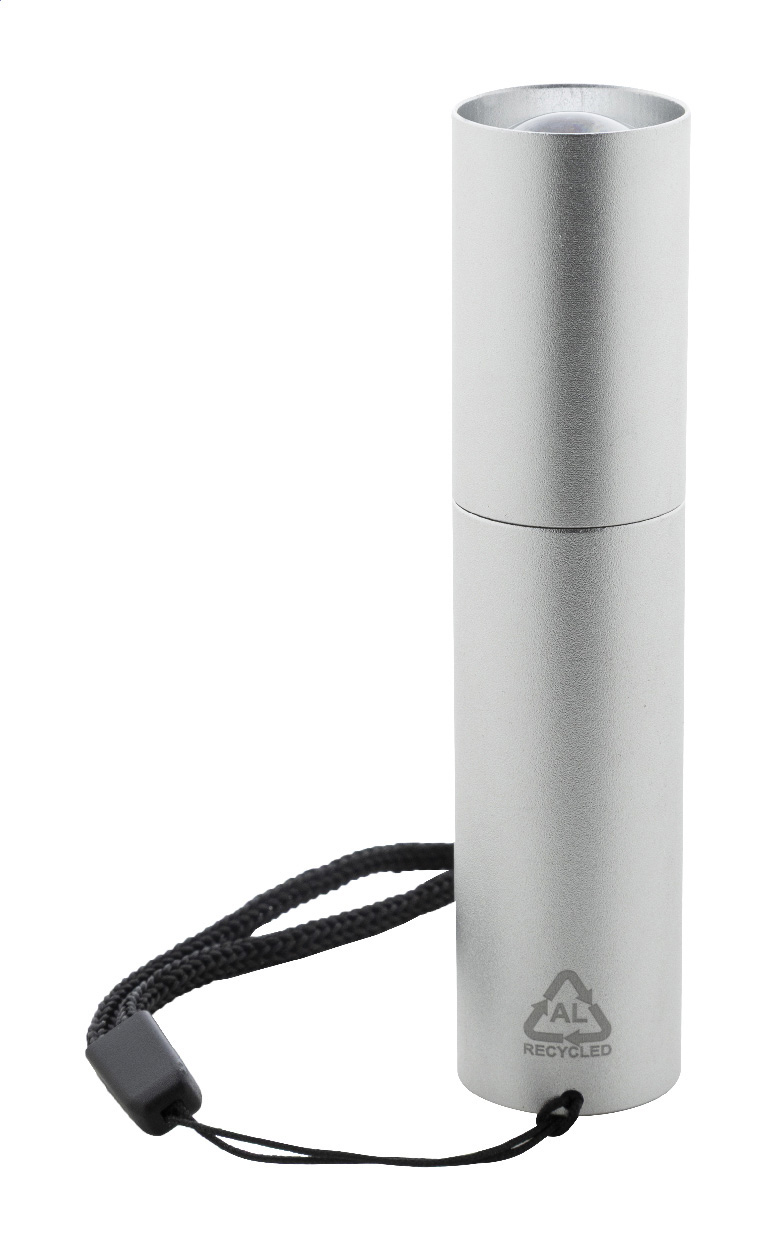 wiederaufladbare Taschenlampe aus recyceltem Aluminium Chargelight Tone wiederaufladbare Taschenlampe aus recyceltem Aluminium Chargelight Tone